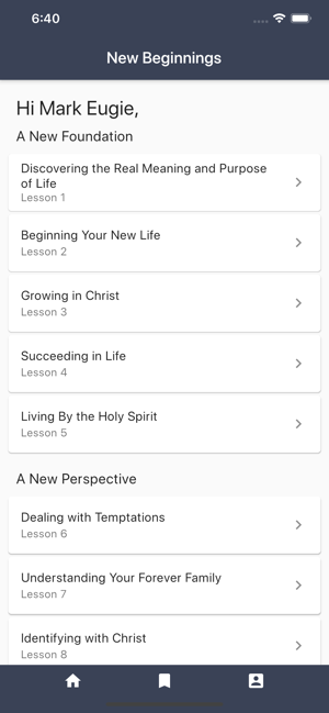 New Beginnings - Discipleship(圖3)-速報App