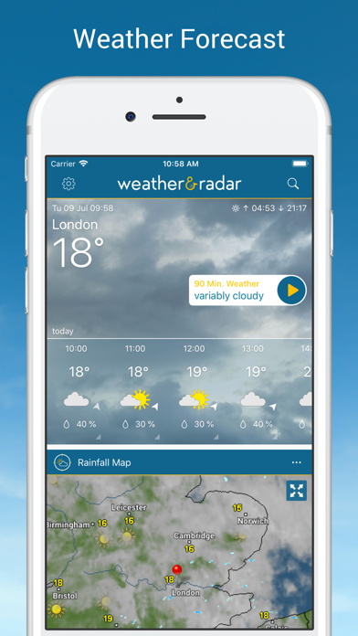 Weather & Radar Pro Screenshot 1