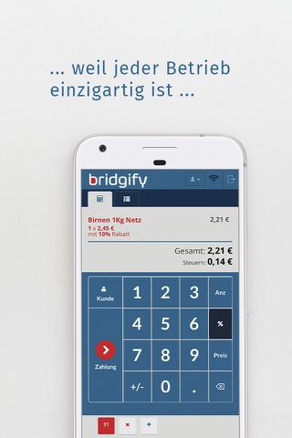 bridgify.kassa screenshot 3