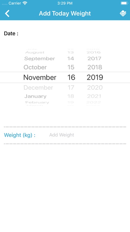 Weight monitor : WM screenshot-4