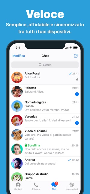 telegram messenger su app store