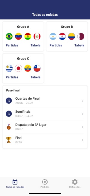 Copa América App 2019(圖1)-速報App