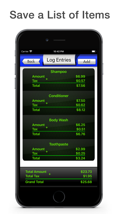 How to cancel & delete Sales Tax Calculator with Reverse Tax Calculation - Tax Me Pro - Checkout, Invoice and Purchase Log from iphone & ipad 3