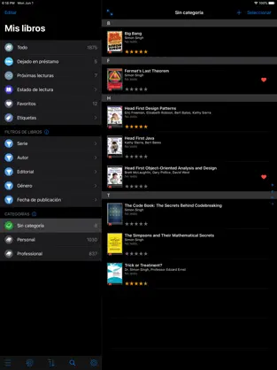 Capture 1 BookBuddy: Mi biblioteca iphone