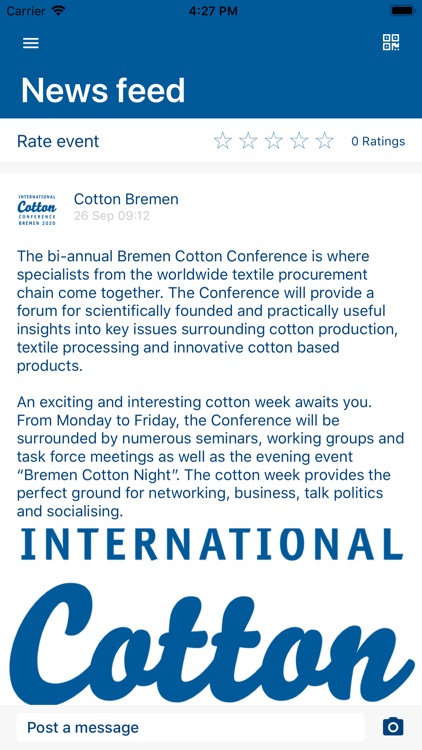 Cotton Conference Bremen