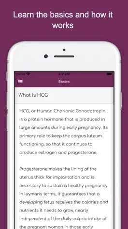 Game screenshot HCG Diet Guide - Weight Loss apk