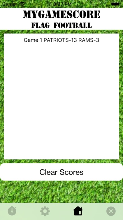 MyGameScore Flag Football screenshot-7