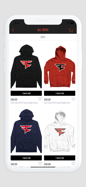 faze red hoodie