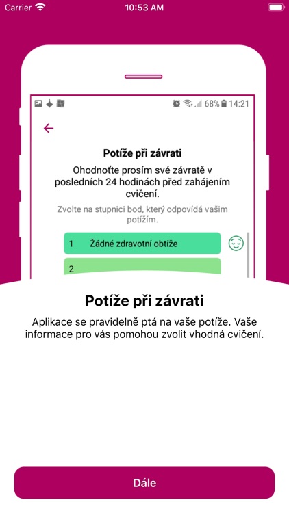 Tebokan® cvičení proti závrati