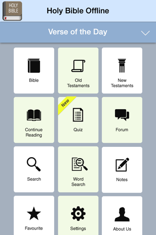 Holy Bible Offline for iPhone - náhled