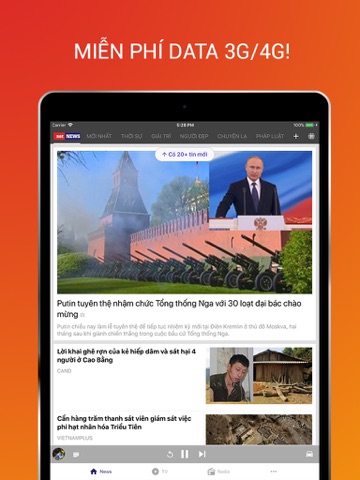 Netnews: News, TV, Radio screenshot 4
