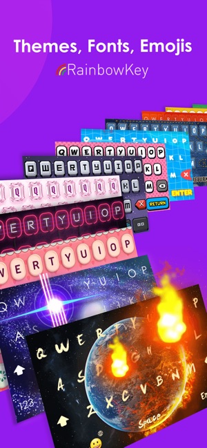 RainbowKey - keyboard themes(圖3)-速報App