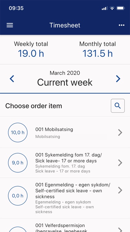 Omega365 Timesheet