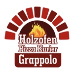 Holzofen Pizza Kurier Grappolo