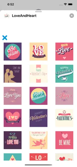 Game screenshot Animated Love Quotes Stickers apk