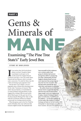Rock & Gem Magazine - náhled