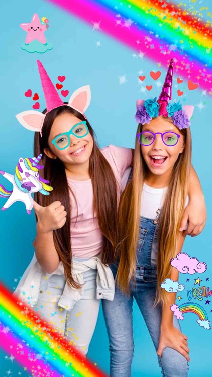 Unicorn Photo Editor for Girls