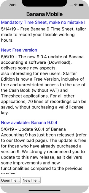 Banana Accounting Mobile