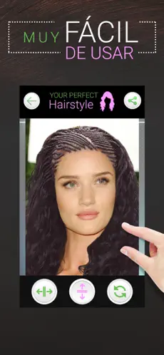 Skærmoptagelse 6 Peinado Perfecto para Mujeres iphone