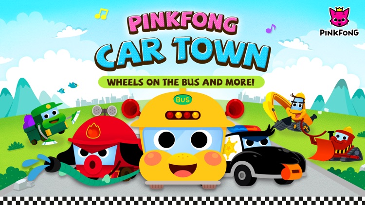 Pinkfong Car Town screenshot-0