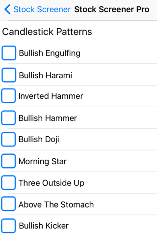 Stock Screener Pro - Technical - náhled