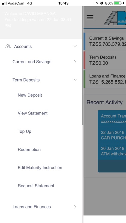 AZANIA INTERNET BANKING APP screenshot-8