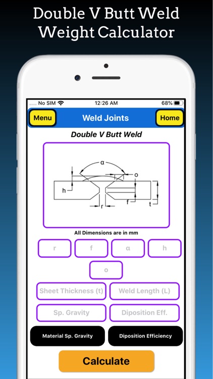 Welding Weight Calculator screenshot-4