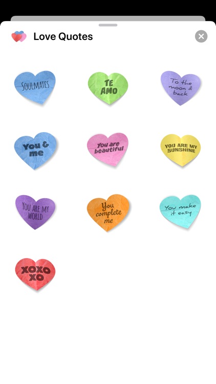 Love Quotes Stickers screenshot-7