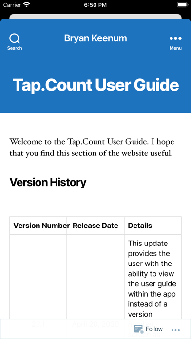 Tap.Count screenshot 4