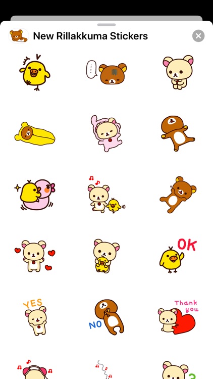 Rillakkuma Stickers