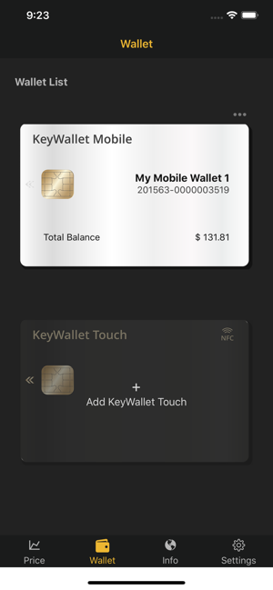 KeyWallet Touch - Bitcoin(圖2)-速報App