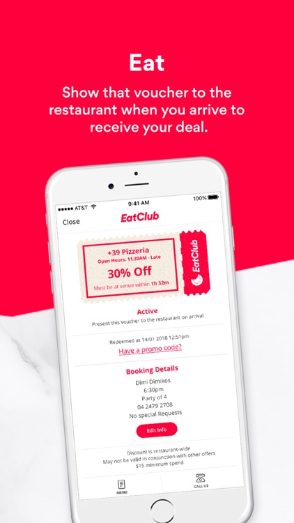 EatClub- Live Restaurant Deals screenshot-3