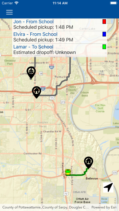 How to cancel & delete REI Bus Tracker from iphone & ipad 1