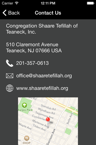 Congregation Shaare Tefillah screenshot 4