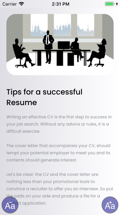 Tips for a successful Resume
