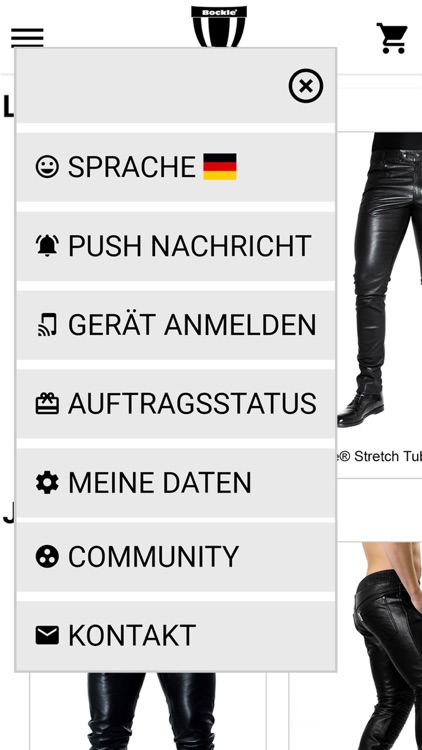 BOCKLEDER.DE Shopping App