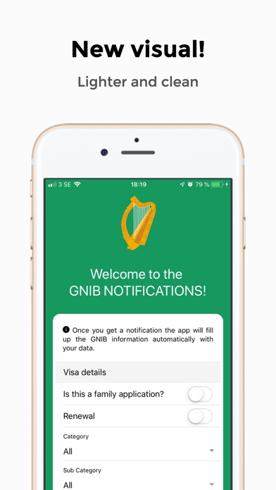 GNIB Notifications screenshot1