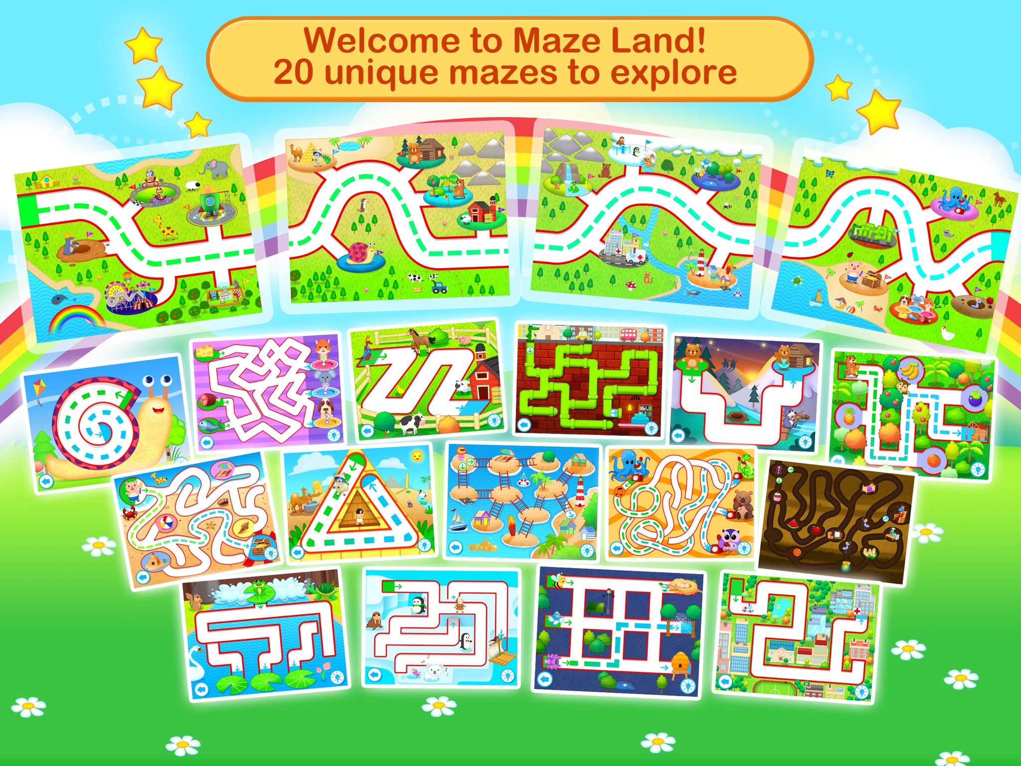 Toddler Maze 123 Lite screenshot 4