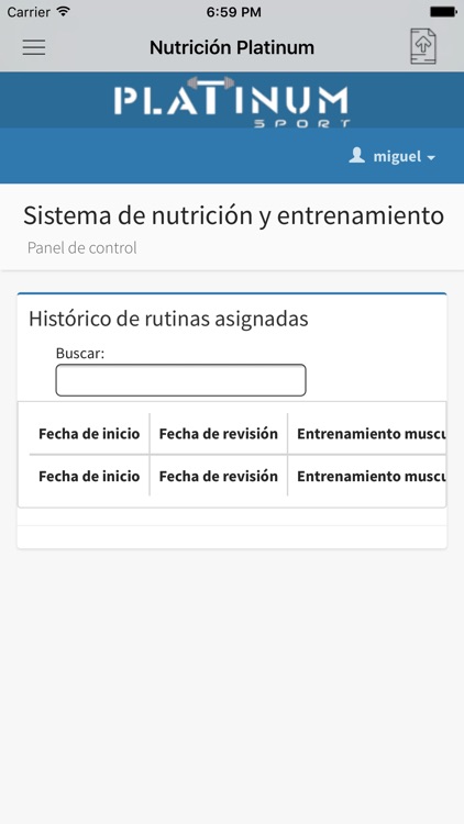 Nutrición Platinum screenshot-3