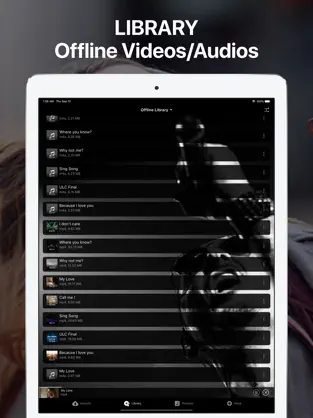Obrázek 1 iMusic Video Player Offline iphone