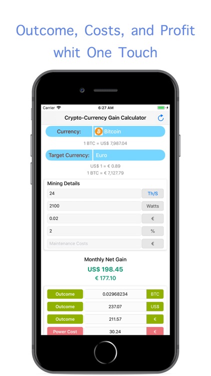 Mining Profit Calculator screenshot-4