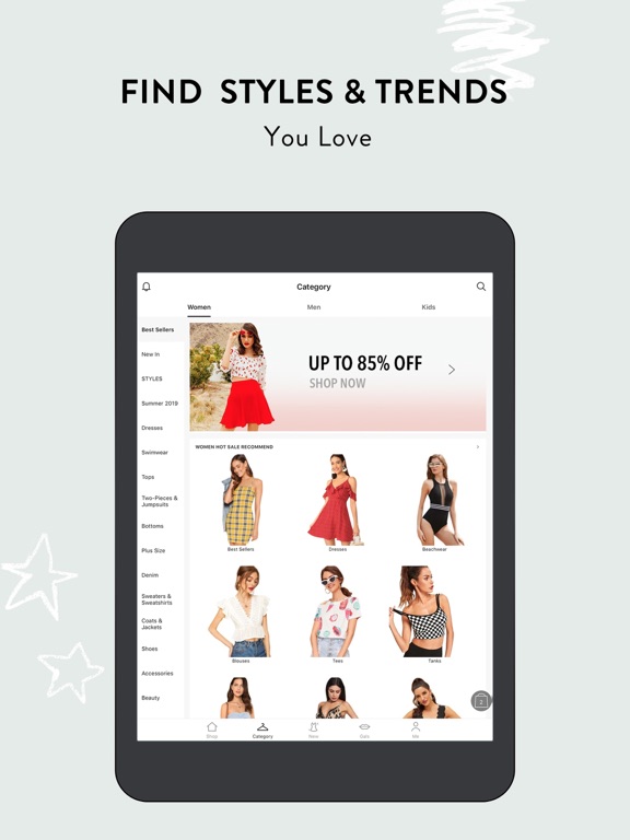 iPad Image of SHEIN-Fashion Shopping Online