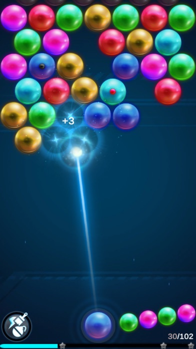 Bubble Shooter -magnetic balls screenshot 2