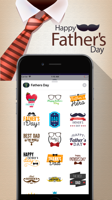 Father's Day Stickers ! 22 screenshot 4