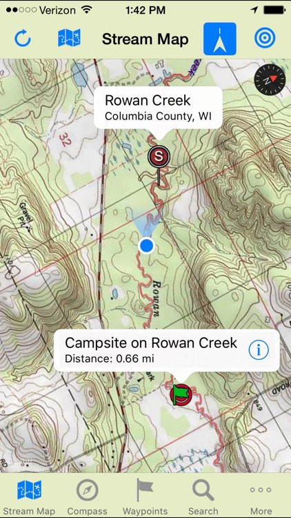 Stream Map USA - Great Lakes