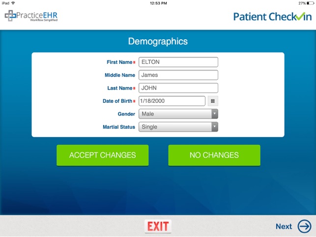 Practice EHR Patient Check-In(圖2)-速報App