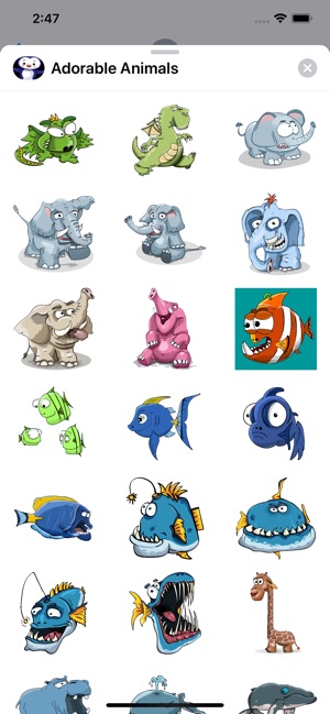 Adorable Animals Stickers(圖2)-速報App