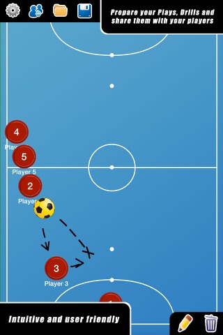 Coach Tactic Board: Futsal - náhled