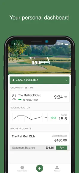 Game screenshot The Rail Golf Club mod apk