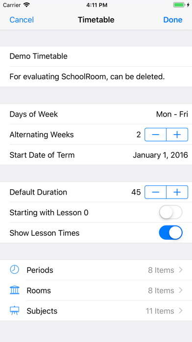 How to cancel & delete SchoolRoom from iphone & ipad 2